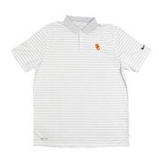 USC Trojans Men's Nike SC Interlock Victory Stripe Polo